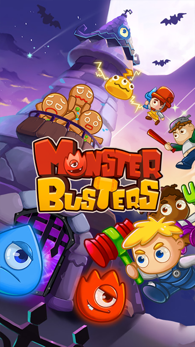 Monster Busters:Match 3 Puzzle screenshot 1