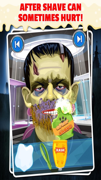 Monster Spooky Shaving Salon screenshot 4