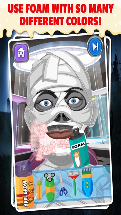 Monster Spooky Shaving Salon screenshot 5