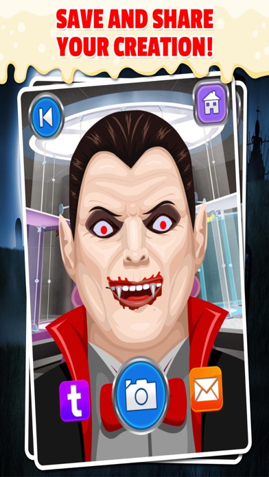 Monster Spooky Shaving Salon screenshot 3