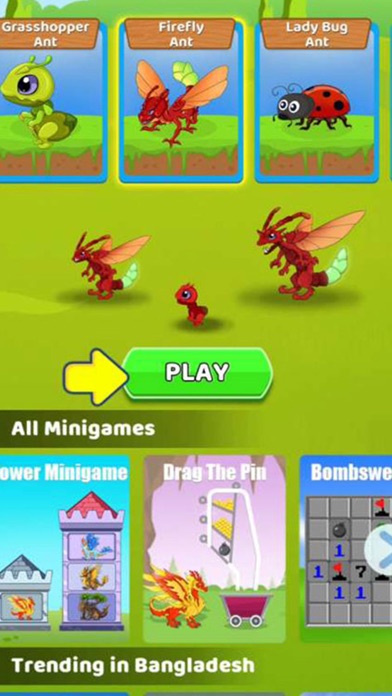 Monster vs Ant -battle & build screenshot 2