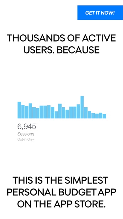 monthly - easy personal budget screenshot 1