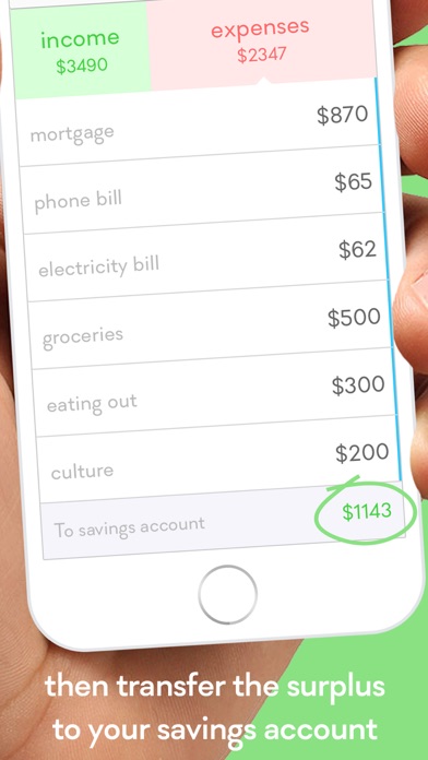 monthly - easy personal budget screenshot 5