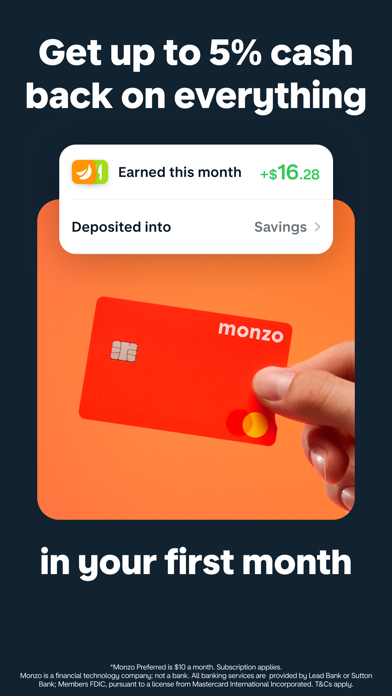 Monzo - Mobile Banking screenshot 8