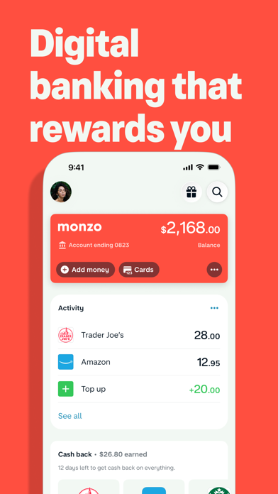 Monzo - Mobile Banking screenshot 9
