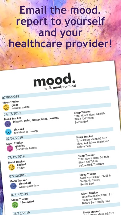 mood by mindyourmind screenshot 1