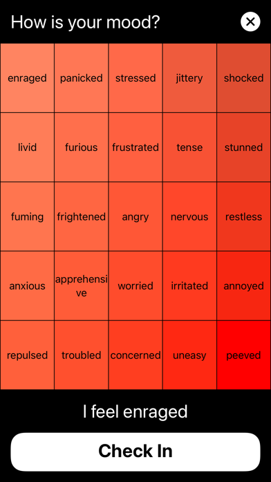 Mood Journal - track your mood screenshot 1