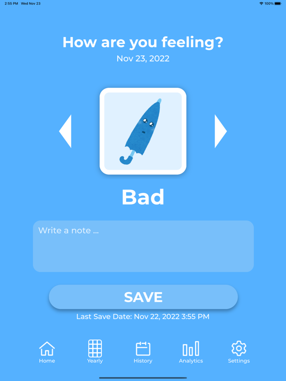 Mood-Tracker screenshot 2