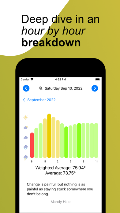 MoodCast: Easy Mood Tracker screenshot 2