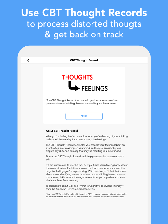 Moodfit: Mental Health Tools screenshot 4