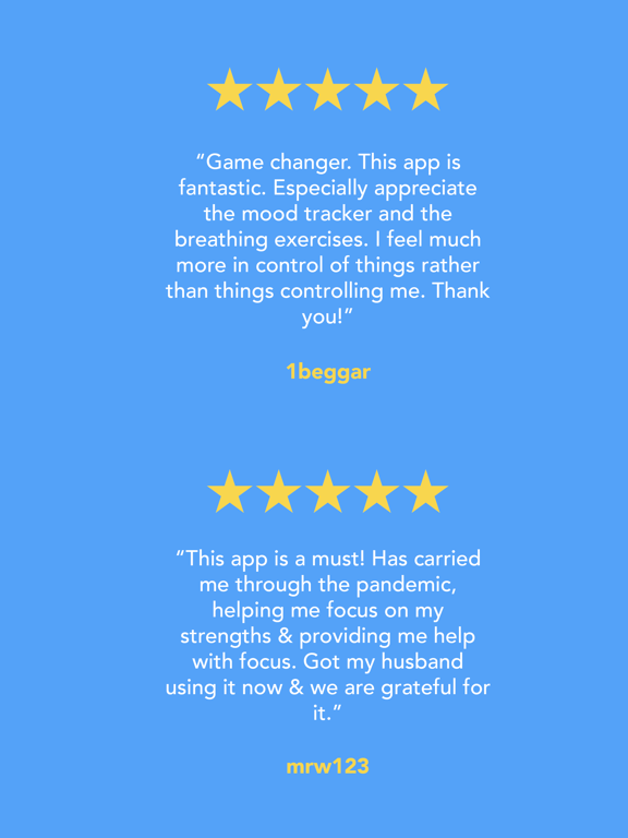 Moodfit: Mental Health Tools screenshot 1