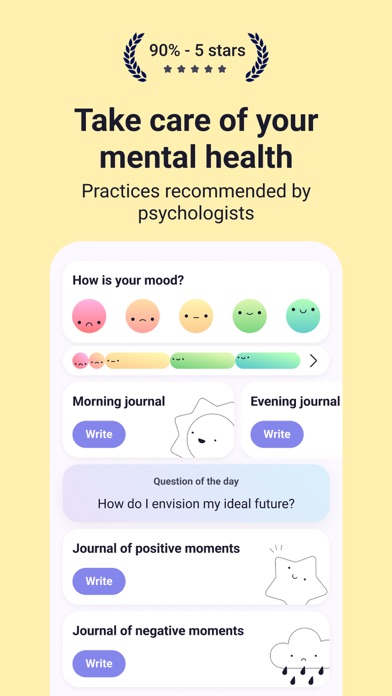 Moodi: mental health tracker screenshot 6