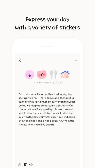 Moodie - Mood Diary With Lock screenshot 3