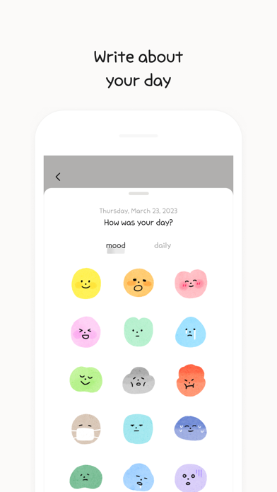 Moodie - Mood Diary With Lock screenshot 4