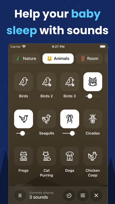 Moodifier: Bedtime Soundscapes screenshot 1