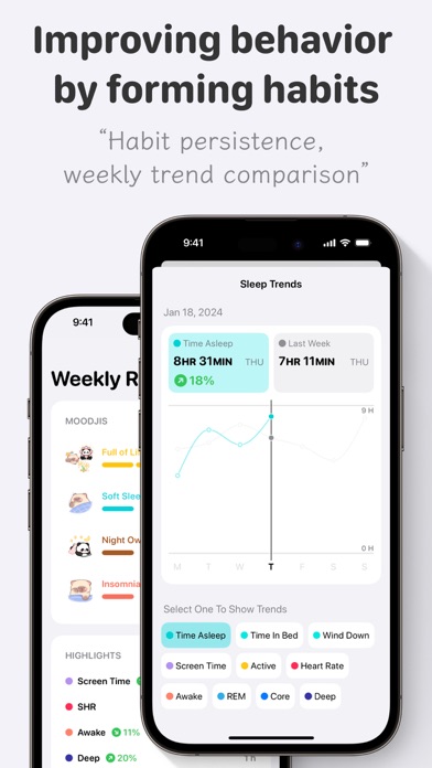 Moodji: Health & Mood Tracker screenshot 2
