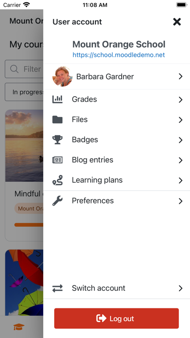 Moodle screenshot 3