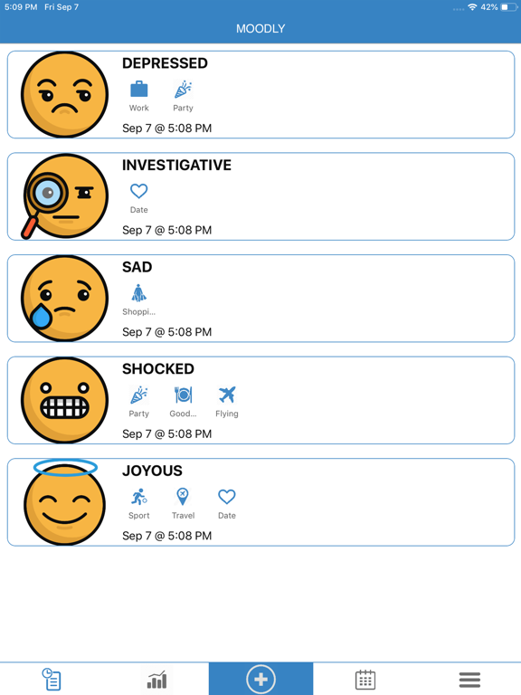 Moodly: Mood Tracker & Journal screenshot 10