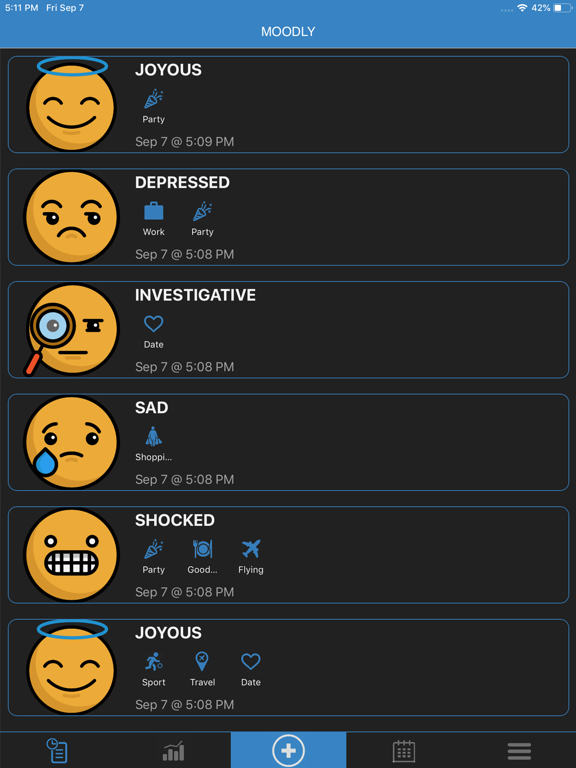 Moodly: Mood Tracker & Journal screenshot 3