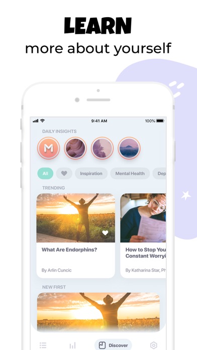 Moodnotes - Mood Tracker screenshot 1
