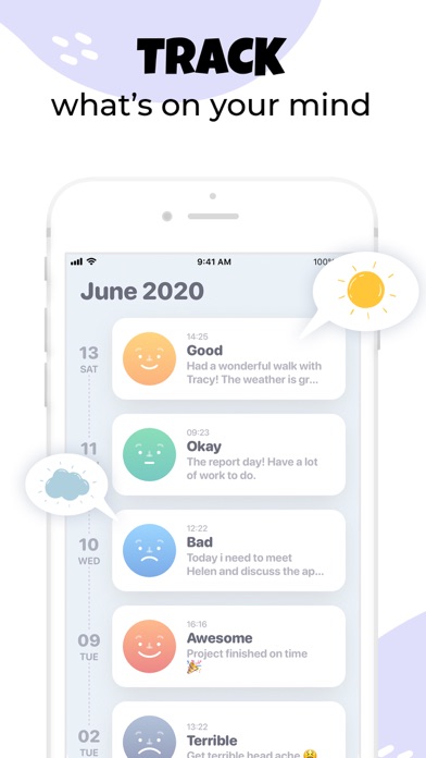 Moodnotes - Mood Tracker screenshot 4