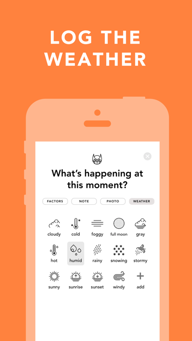 Moody: Mood Tracker & Journal screenshot 5