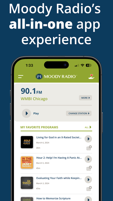 Moody Radio screenshot 4