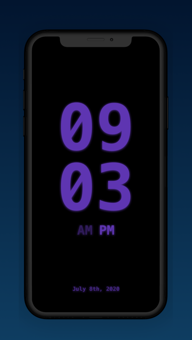 MoonDial — Bedside Night Clock screenshot 1