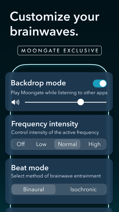 Moongate: Binaural Beats screenshot 6