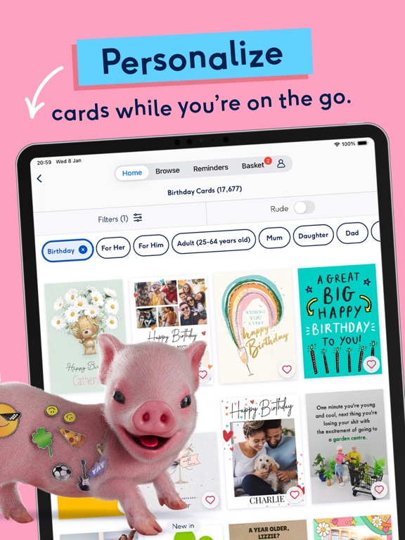 Moonpig: Birthday Cards screenshot 10