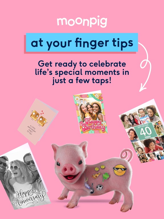 Moonpig: Birthday Cards screenshot 1