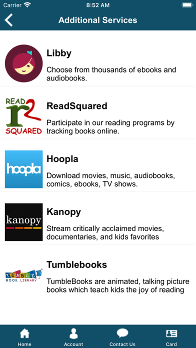 Moorestown Library screenshot 1