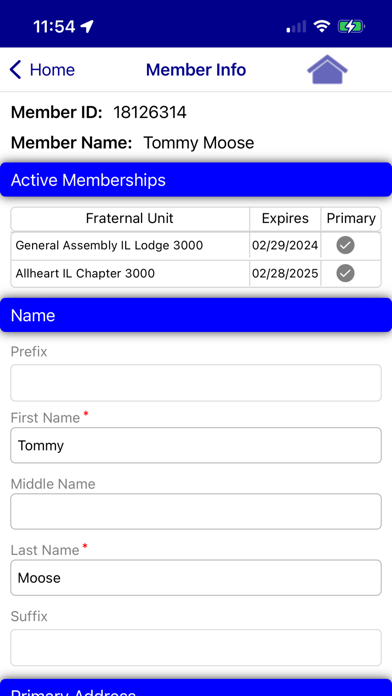 Moose Membership screenshot 2