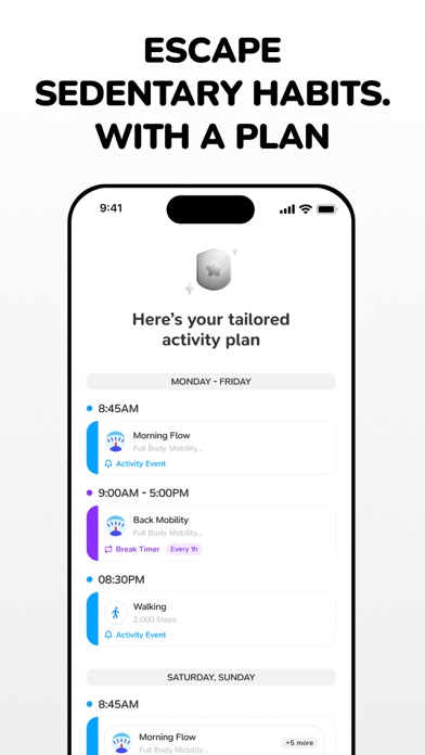 Moova: Movement Break Reminder screenshot 6
