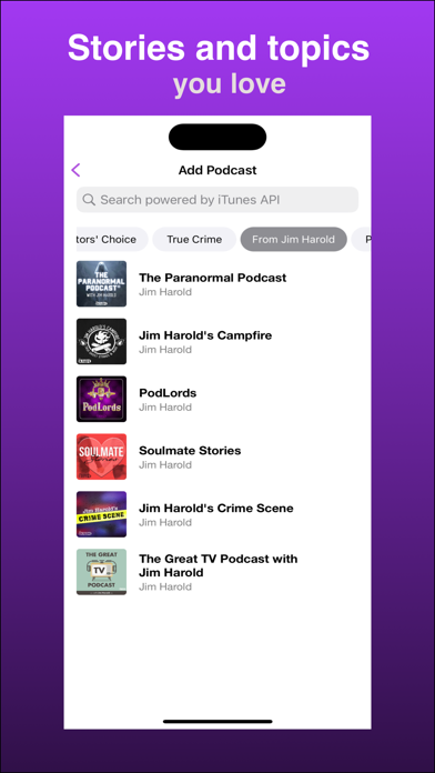 Morbid: True Crime Podcast App screenshot 4