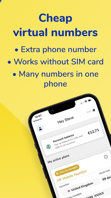 MoreMins: Temp Number & Calls screenshot 5