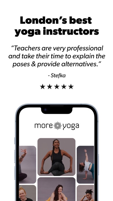 MoreYoga London Yoga Studios screenshot 4
