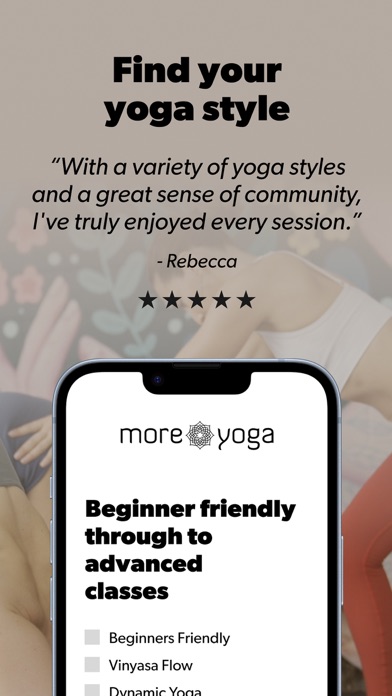 MoreYoga London Yoga Studios screenshot 3