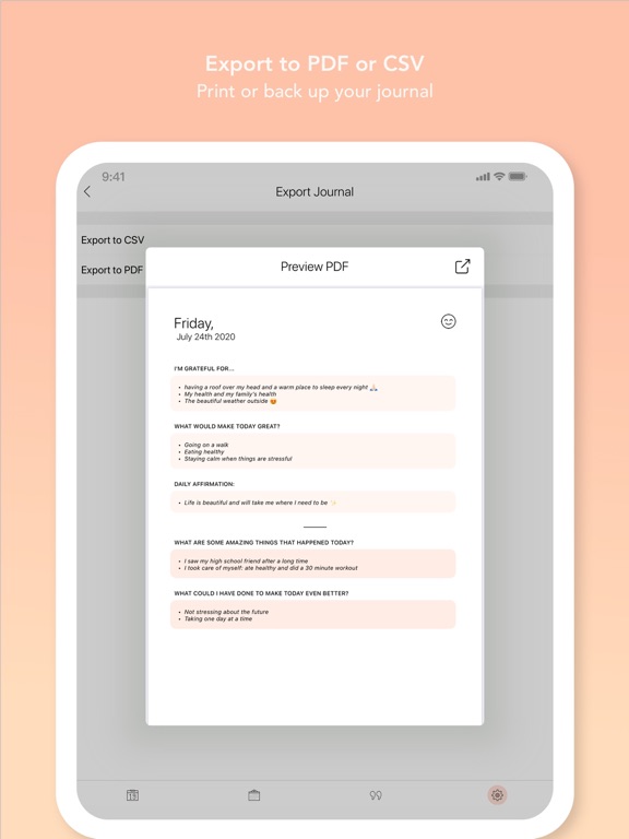 Morning! - Gratitude Journal screenshot 3