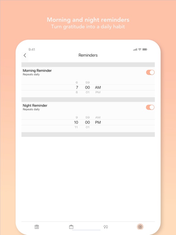 Morning! - Gratitude Journal screenshot 1