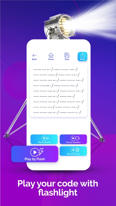 Morse Code Reader and Decoder screenshot 3