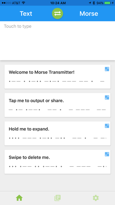 Morse Transmitter screenshot 5
