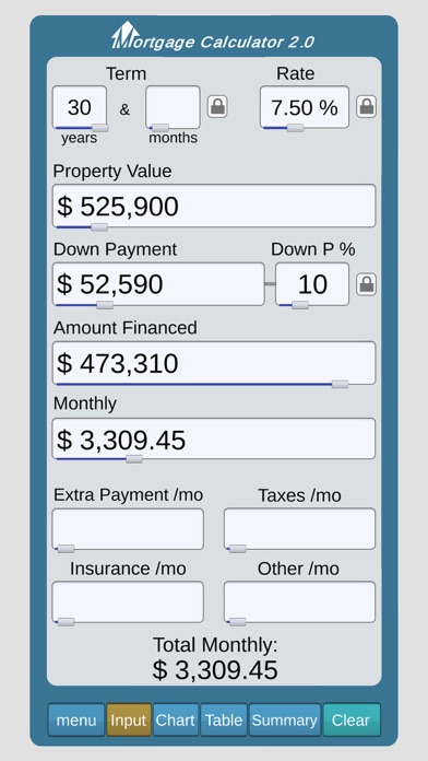 Mortgage Calculator 2.0 screenshot 4