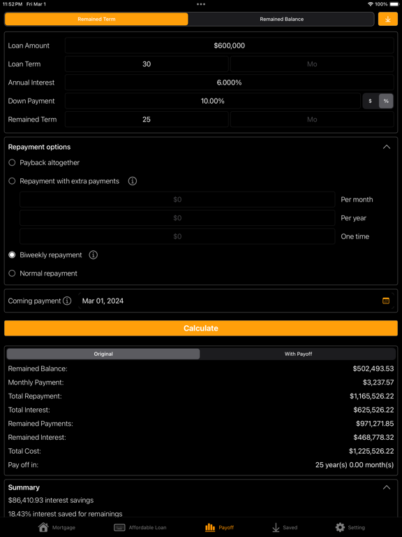 Mortgage Calculator- Home Loan screenshot 4