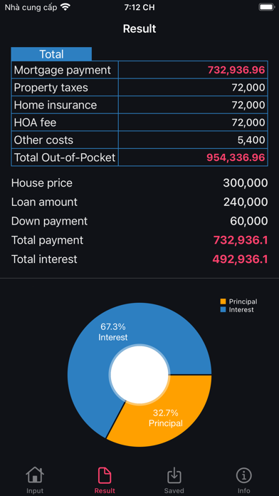 Mortgage Calculator: Payment screenshot 3