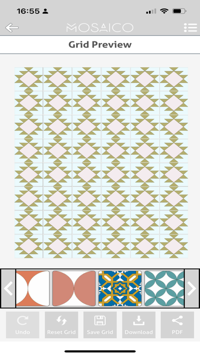 Mosaico Tile Designer App screenshot 1