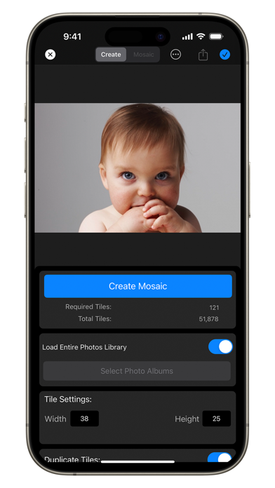mosaicPro: Photo Mosaic App screenshot 2
