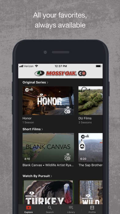 Mossy Oak Go: Outdoor TV screenshot 3