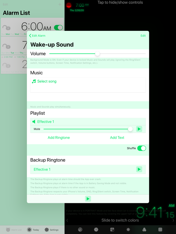 Motion Alarm Clock screenshot 6