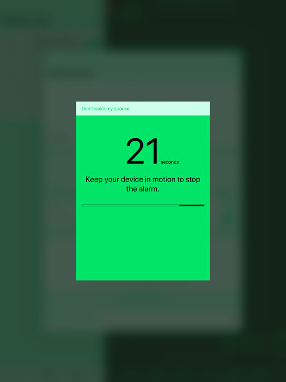 Motion Alarm Clock screenshot 10